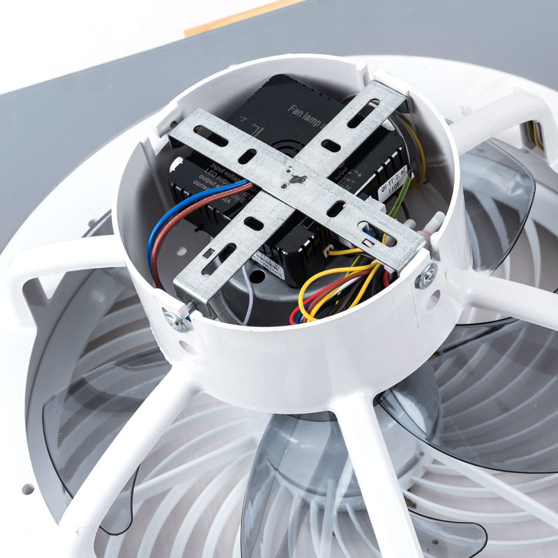 Modern Ceiling Fan With Light, 22 Inch Ceiling Fan Light, Ceiling Fan Light With Remote Control