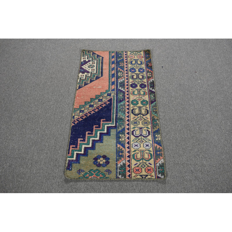 Exceptional Vintage Turkish Kilim Rug Displaying Rich Hues and Intricate Geometric Patterns