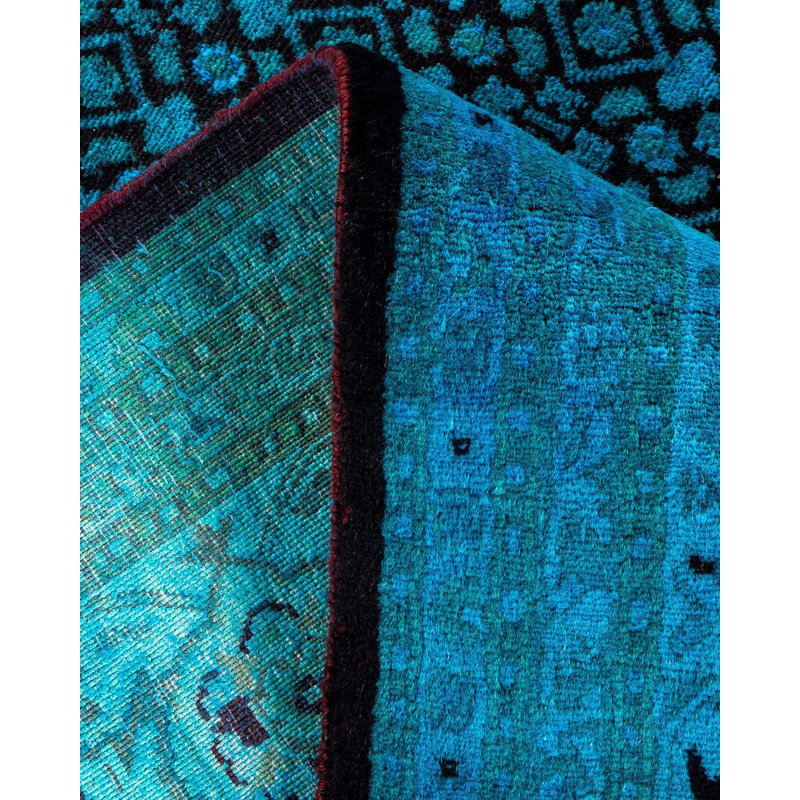 Fine Vibrance One-of-a-Kind 8'1" X 10'5" Hand Knotted Area Rug