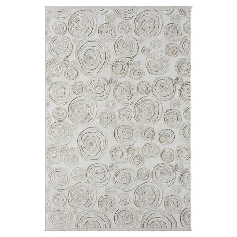 Penelope Cream Rug, Rectangle 160 x 230cm