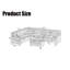 Canapé modulaire en U-248004190