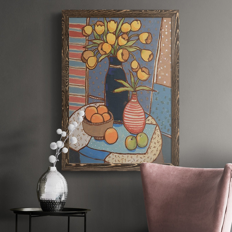 Crustal Table Still Life II, H 37,5 po x l 27,5 po x P 1 po, Noyer