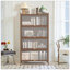 Armoire à 4 portes en métal durable avec beaucoup de rangement pour divers besoins de la maison et du bureau