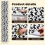 Papier peint peler et coller en PVC, revêtement mural auto-adhésif amovible avec nappes abstraites pied-de-poule, vêtements, chemises, literie, impression imperméable pour la décoration intérieure - rouleau