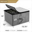 Wine Glasses Storage Box - Grey