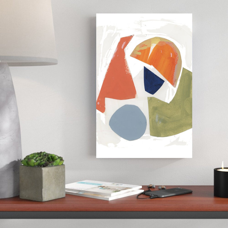 Quatre couleurs I, H 18 po x l 12 po