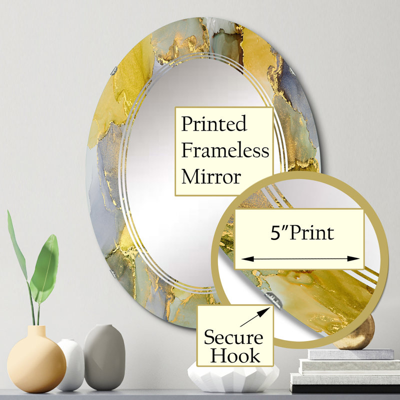 Miroir de salle de bain sans cadre, 30 po x 20 po
