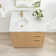 Abuja 36" Single Bath Vanity with White Grain Stone Top