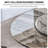 Modern simple luxury marble round dining table-103237780