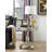 Round Wood Pedestal Side Table-1393598516