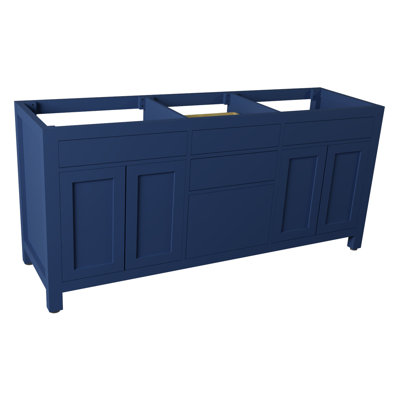 Dayton 72'' Double Bathroom Vanity Base Only