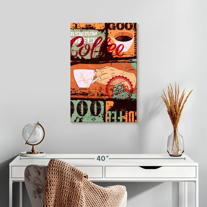 Tergel Urban Style Coffee, 24" H x 16" W