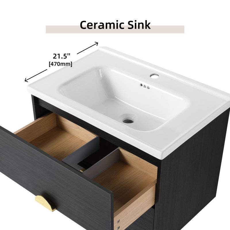 Ensemble de meuble-lavabo simple 28 po Alphin