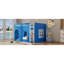 Lit mezzanine pour enfant pleine grandeur avec guirlande lumineuse à DEL, bleu Klein-130120365-130120368