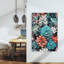 Bleu sarcelle et corail-129153400