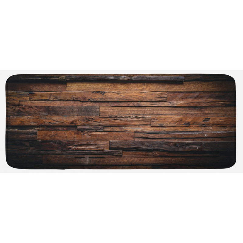 Rustic Synthetic Kitchen Mat