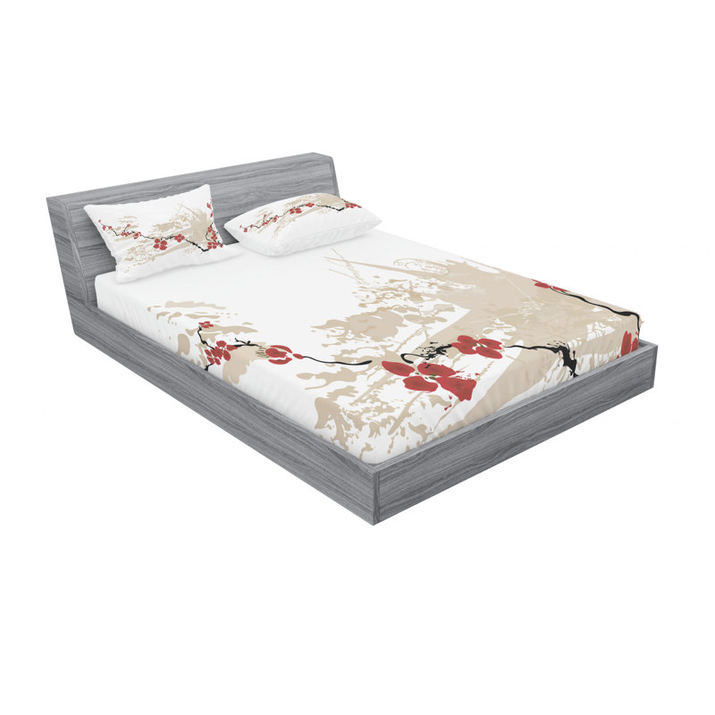 Microfiber Sheet Set, Full Sheet Set with Fitted Sheet