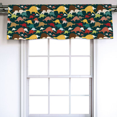 Sateen Ruffled Window Valance