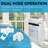 Whynter 12000 BTU Dual Hose Portable Air Conditioner and Heater for 400 sq. ft.