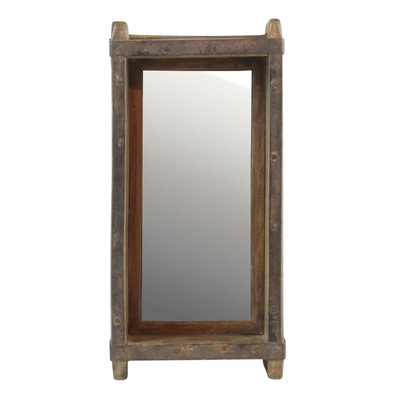 Jaycee Solid Wood Frame Freestanding Mirror