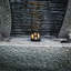 Laetitia Weather Resistant Waterfall Fountain with Light