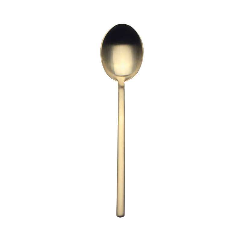 MEPRA Coffee Spoon Set 6 Pcs Due, Ice Gold