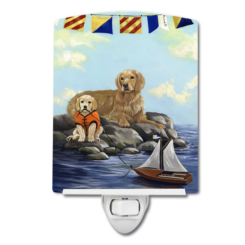 Veilleuse Westie, Golden retriever retraite