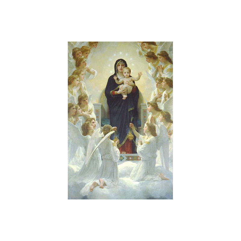 Reine des anges-imprimé, H 36 po x l 24 po x P 1,5 po