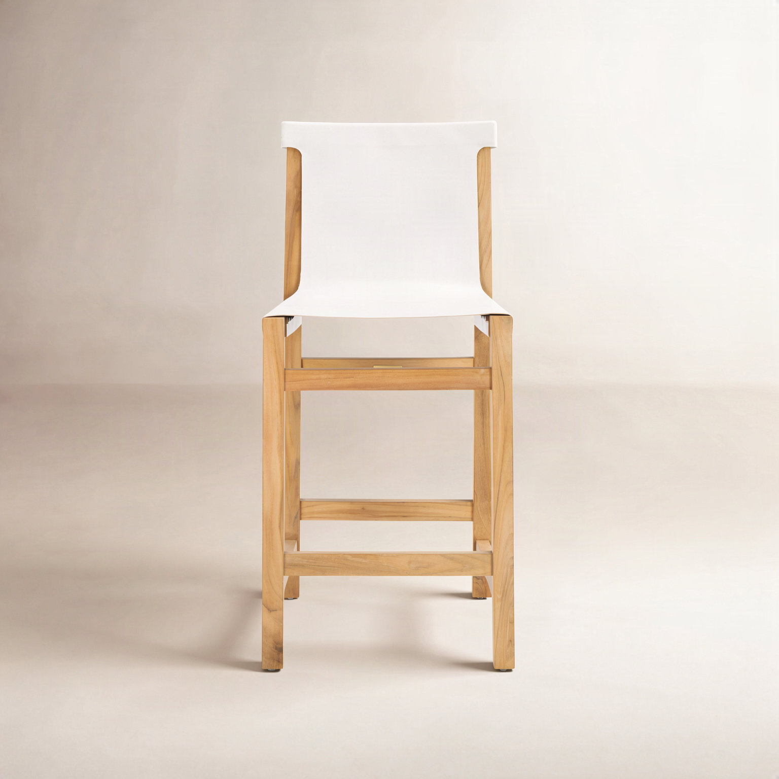 Cappella 26" Bar Stool, White