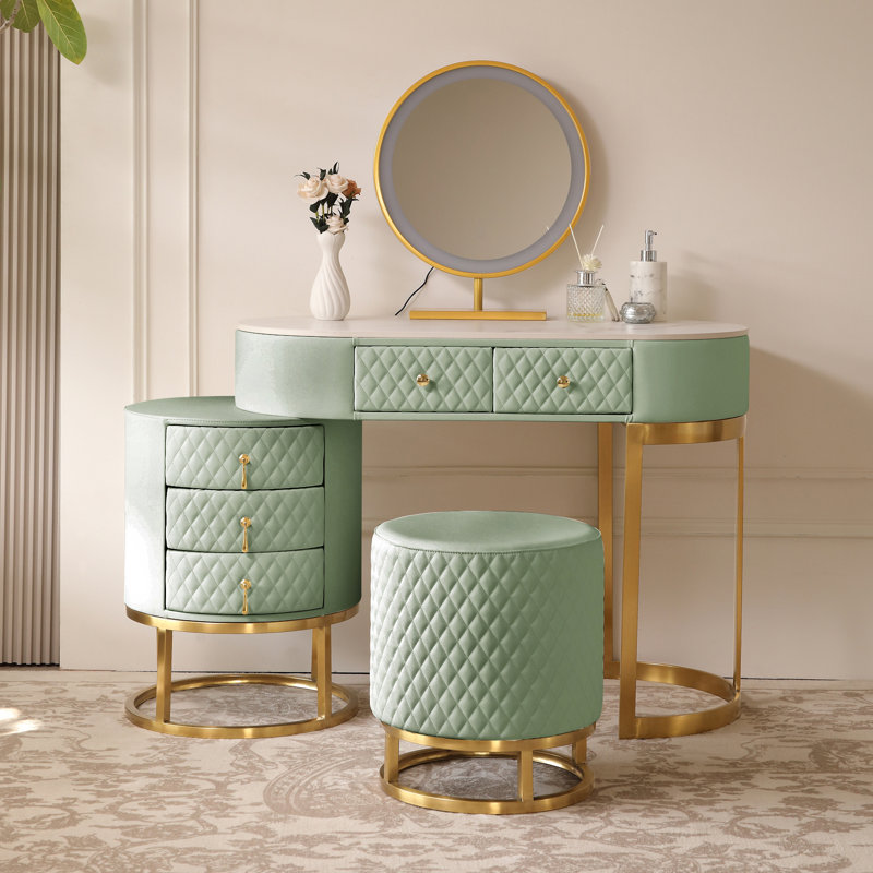 Coiffeuse Amnon, Vert