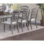 Chaises d'appoint 2 pièces Light Light Classic Design
