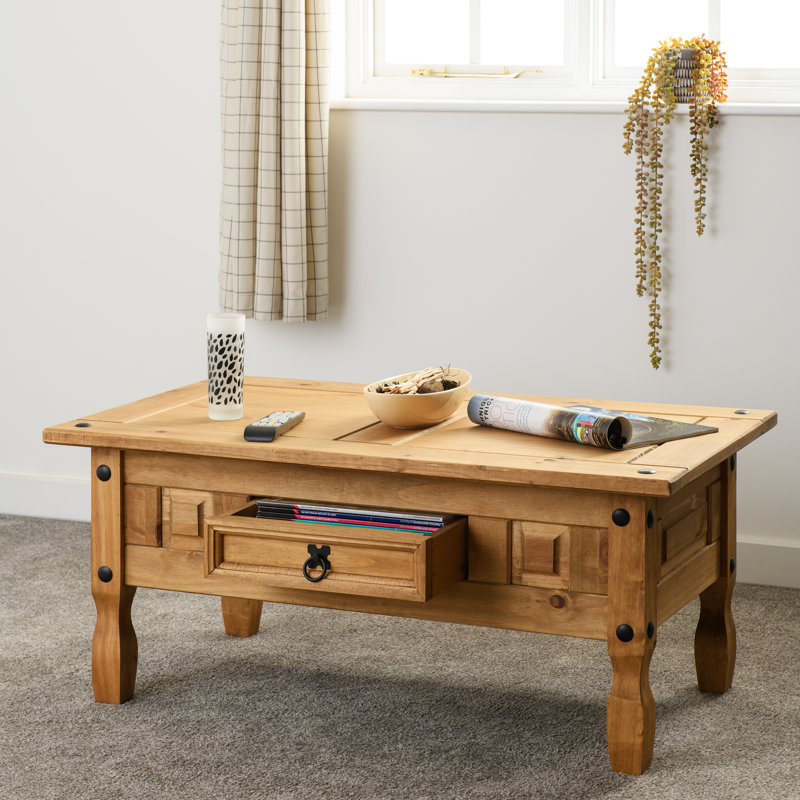 Emerfield 4 Legs Coffee Table with Storage