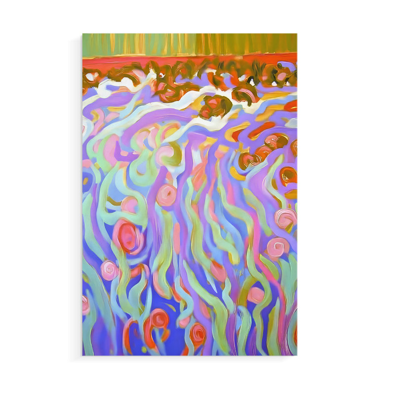 Série ABSTRACT DCCIV - Impression sur toile seulement - NON CADRE