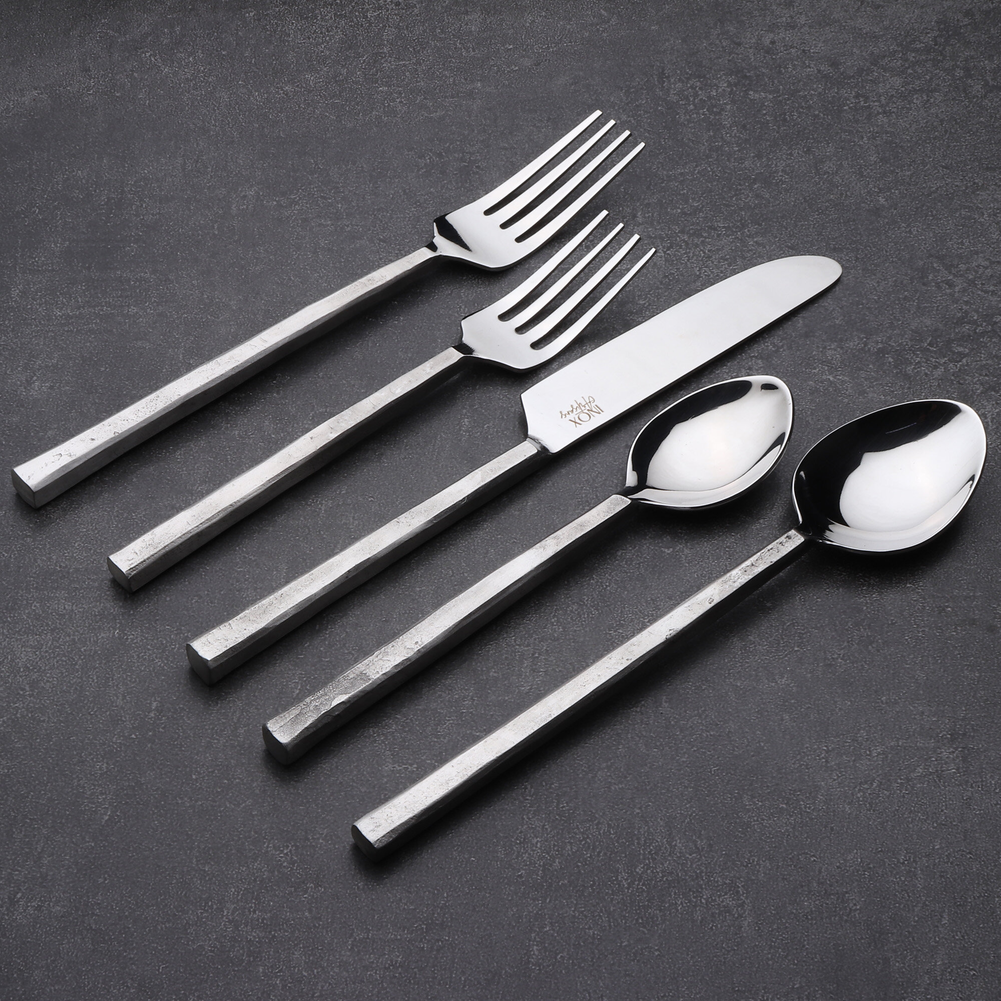 Jett 5-Piece Flatware Place Setting + Reviews