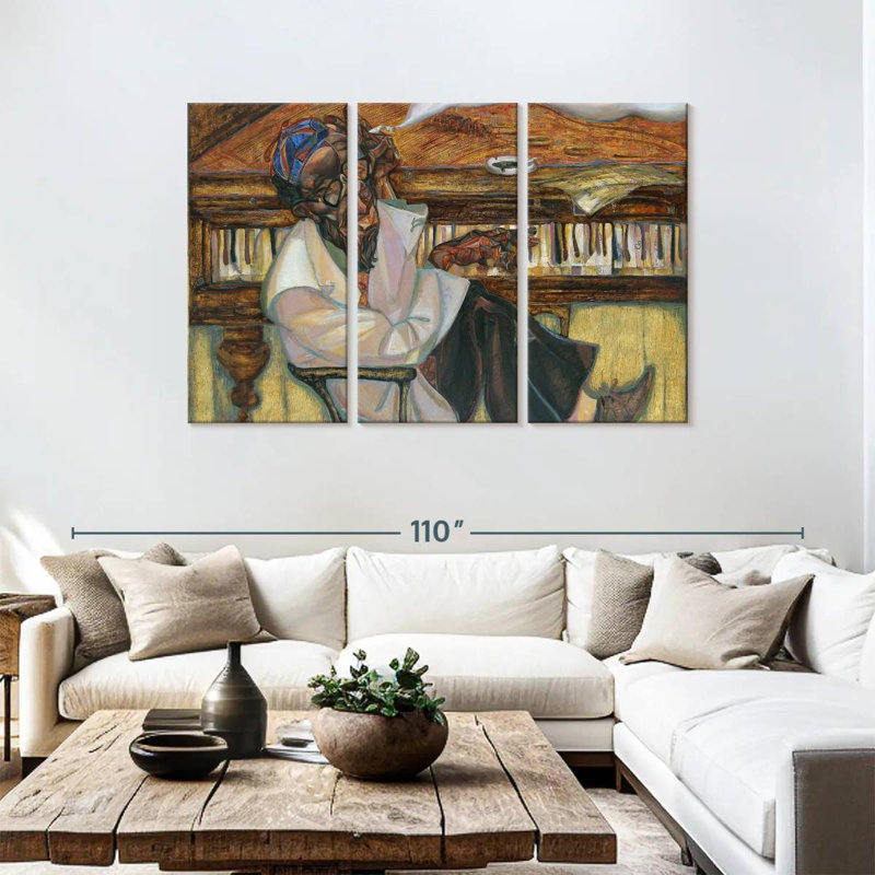 Abarca Thelonious Monk, 48" H x 74" W
