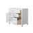 White/Brushed Nickel