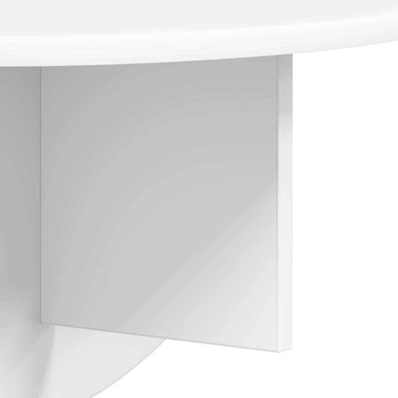 Floating Shelf, 24cm H x 48cm W x 24cm D, White