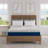 Nautica Hybrid Mattress: Comfort Latex Foam Layer with Bonnell Support Coil Spring Base-111124100-111124096