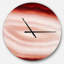 Agate avec calcédoine et cristal géologique - horloge murale moderne-34140988-34157453