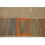 Tapis beige à motif géométrique Earthy
