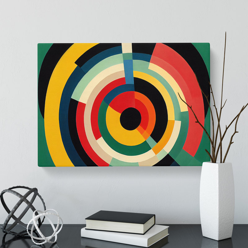 XXX-H1022-WF-940X Astonishing Modern - Wrapped Canvas Print, 35cm H x 50cm W x 3cm D
