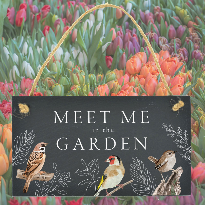 Formaran Stone Birds Garden Sign