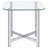 Linda Chrome 3-piece Coffee Table Set