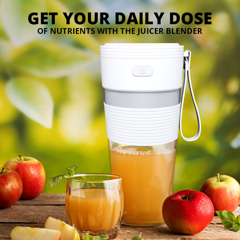 Portable Blender, Milkshake Maker with Cup - 300 oz