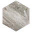 Stonewell 19,08 po X 22,04 po Carreau de plancher et de mur en porcelaine hexagonale mate (12,91 pieds carrés / caisse)-111135434