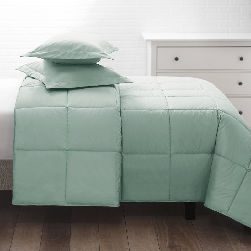 Édredon en duvet synthétique toutes saisons Serenity Sleep, Lit simple