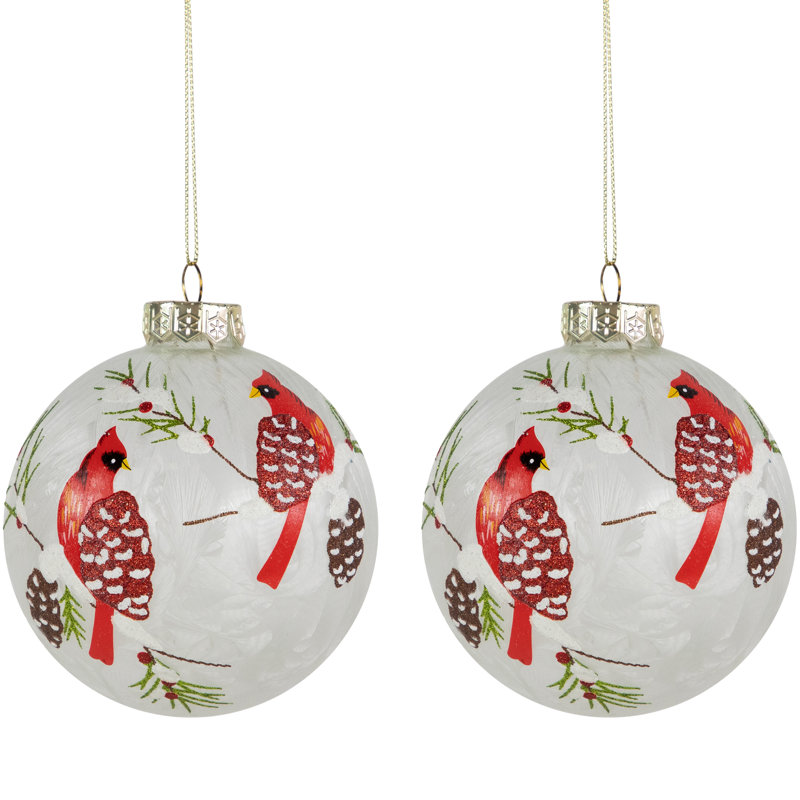 4'' Glass Ball Ornament