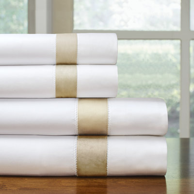 Ensemble de draps pour chambre d'amis 4 pièces 100% coton