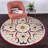 Hand Tufted Wool Geometric Indoor Rug-1979678018