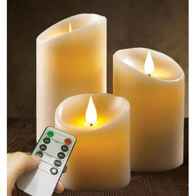 Scented Unscented Flameless Candle